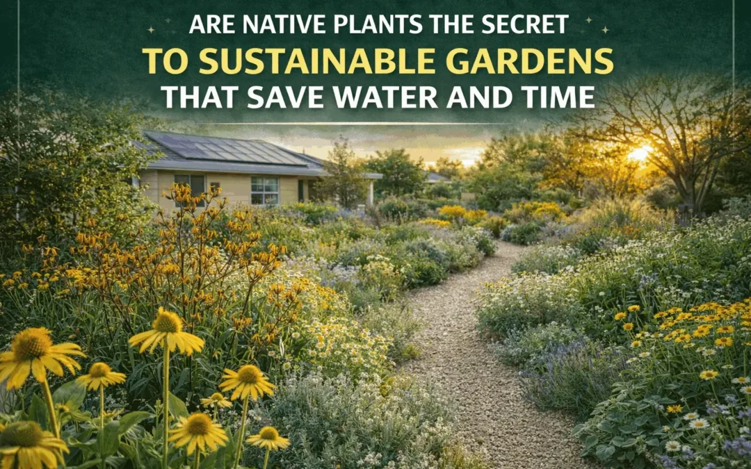 Are Native Plants the Secret to Sustainable Gardens That Save Water and Time