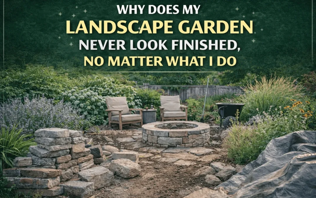 Why Does My Landscape Garden Never Look Finished, No Matter What I Do