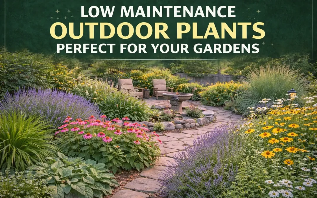 Low-Maintenance Outdoor Plants Perfect for Your Gardens