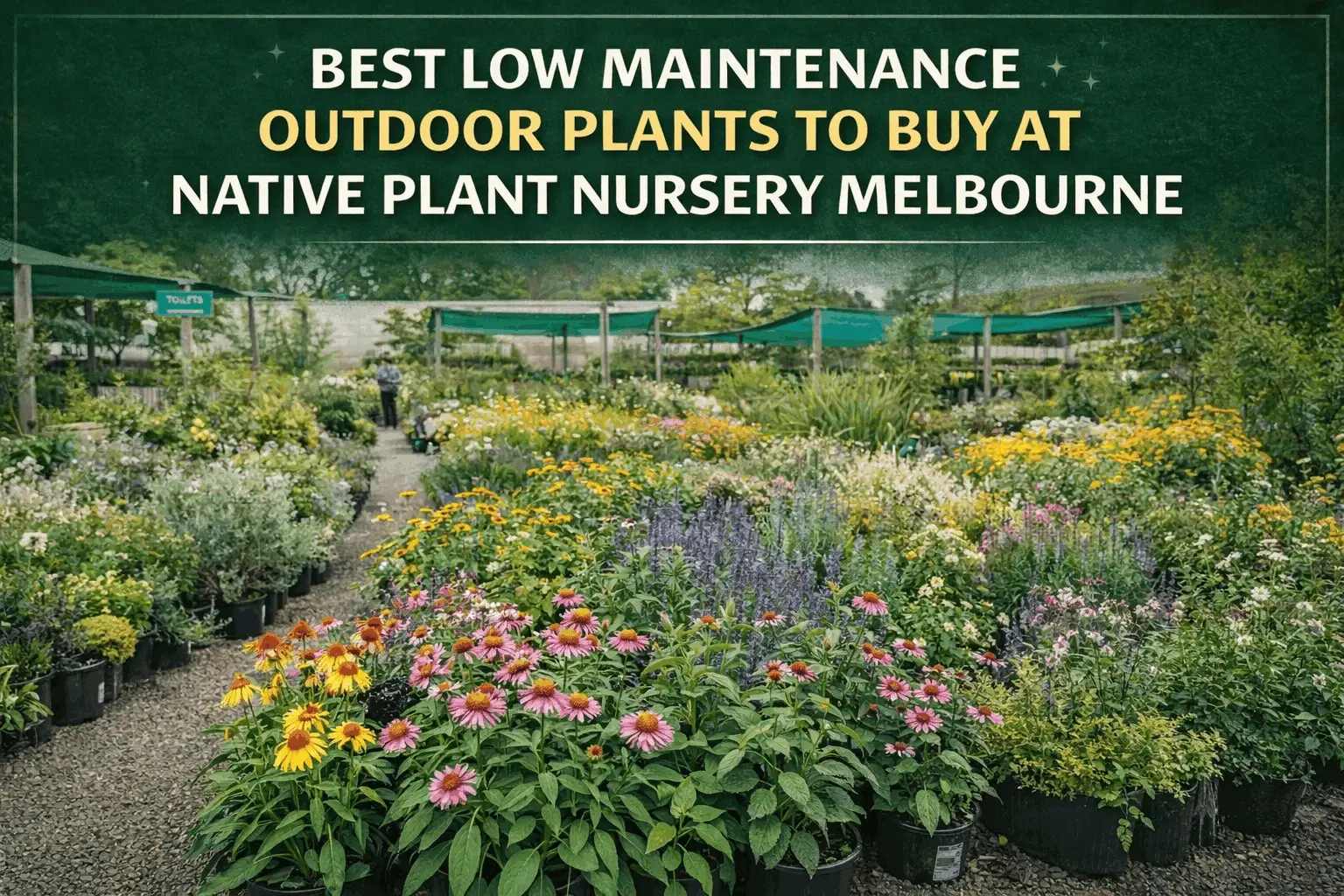 Low maintenance native plants Melbourne nursery