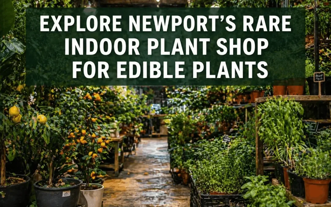 Explore Newport’s Rare Indoor Plant Shop for Edible Plants