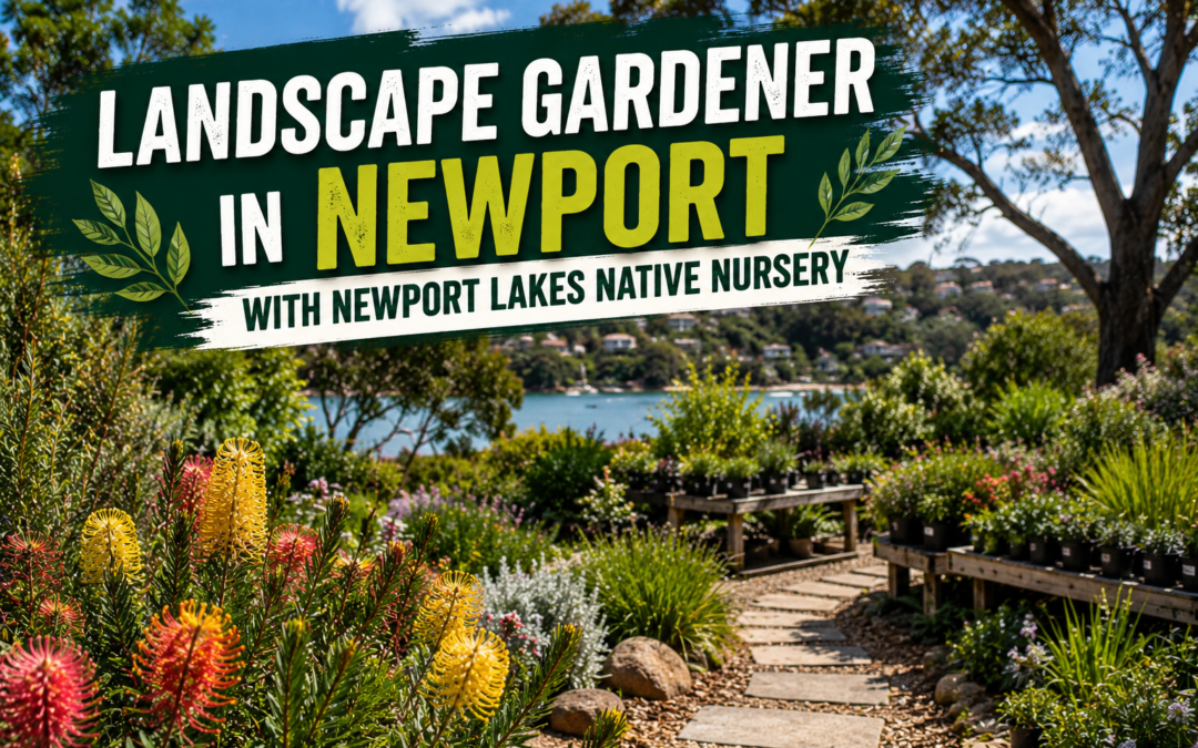 Landscape Gardener in Newport with Newport Lakes Native Nursery