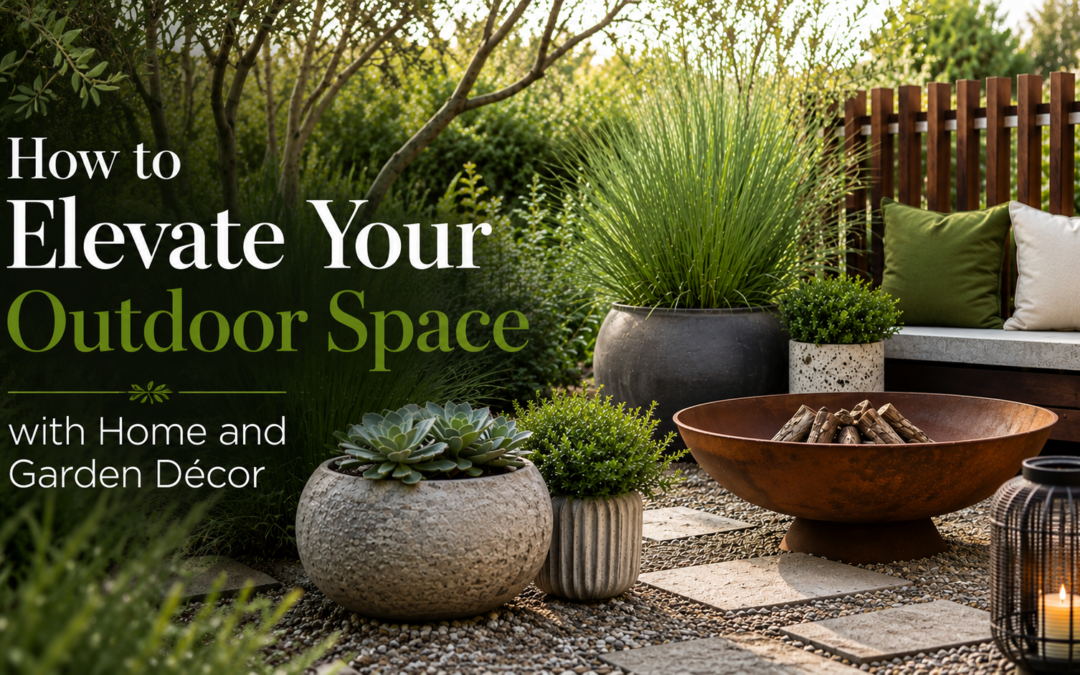 How to Elevate Your Outdoor Space with Home and Garden Décor